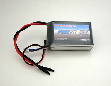 Thunder Power - 4000mAh 7.4V 20C LiPo - Receiver Battery with JR and EC3